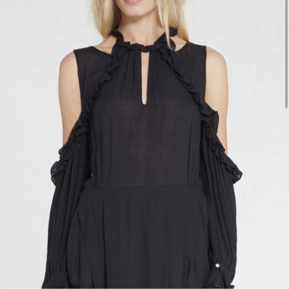 IRO Hanie mini black dress